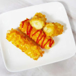 [미추홀구 배달] 큐브포테이토 치즈스틱 3개 [석바위 목동돈까스] : 동네시장 장보기