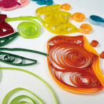 토단(TD) 플라워 퀼링아트 페이퍼 포스터 만들기 1인세트 DIY 종이만들기 초등키트 : 오피스스쿨