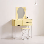 (스툴 포함) 콘솔 수납 테이블 화장품 정리함 서랍장 안방 원룸 좁은 집 공간 활용 목재 가로 틈새 슬림 작은 폭 낮은 입식 나무 우드 철제 프레임... 