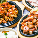 초벌 돼지막창 술안주 캠핑음식 직화구이 300g : 대명곱창막창