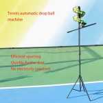 테니스볼머신 테니스 포구기 벽치기 혼자연습 자동 볼 머신 크래시 트레이너 초보자 싱글 스윙 연습기 교사 피딩 : 올아이위시