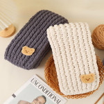 목도리뜨기 뜨개질 패키지 DIY 손뜨개 털실 세트 : 스마트헬시필