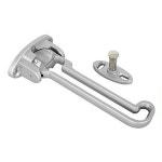 현관걸쇠 도어락 문 이중 잠금 장치 현관안전고리 : 대만족스토어