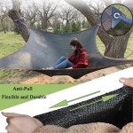차양막 어닝 그늘 자외선 차단 HDPE 네트 다육 식물 야외 수영장 자동차 커버 블랙 8 핀 정원 발코니 : 드메르샵
