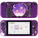 GeekShare 소프트 TPU 보호 케이스 슬림 커버 닌텐도 스위치와 조이콘 호환 - 충격 흡수 및 긁힘 방지 젤리피쉬 고양이 For Switch 2017... 