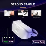 BOBOVR/KIWI/M2 헤드 스트랩용 범용 배터리 팩 충전기, 프로, 피코 4, 2 VR 엘리트 6000mAh 파워 뱅크 : 디앤이스토어