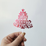 크리스마스 케이크픽 데코픽 크리스마스토퍼 (대) : 아이 메이킹