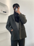 구스다운 거위털 패딩 목도리 3color : 로우데이