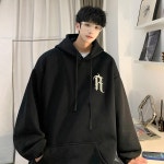 빅사이즈후드티 오버핏 후드티 남자 커플 루즈 박시 : 스카이물류