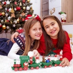 트리오너먼트 크리스마스장식 가족친구 나무 기차 메리 가정 2023 어린이 선물 노엘 나비다드 새해 2024 : 이든사랑