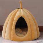 고양이 강아지 텐트 텐트집 사육장 겨울용 온열 완전 밀폐형 편안한 수면 집 호박 둥지 : 나오미의 보물상점