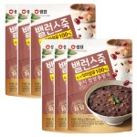 밸런스죽 동지통팥죽 420g 6개입 단팥죽 : 우먼스팟