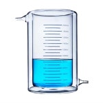 2000 ml 재킷 유리 비커 2l 컵 실험실 화학 : 진화상사1