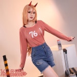 체인소 맨 삼점 망상 cosplay 여장 쿠스코로동만상 여성 여성복 : 제트구대