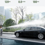 세차 기계 청소용 휴대용 고압 물총 정원 급수 호스 깍지 스프링클러 거품 물총 도매 : 시누오스