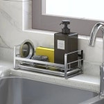 주방 스테인리스 싱크 선반 스폰지 스탠드 정리 수납 정리선반 거치대 걸이 싱크대 랙 스틸 : Chmall