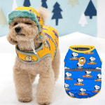 간지독 강아지옷 피너츠백허그패딩세트 S : 간지독