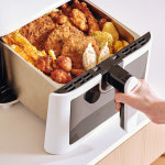 리하스 에어프라이어 올스텐 바스켓형 7리터 리슐랭 KHD-7L 캐비어 블랙 : 리하스 LIHHAS