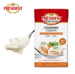 프레지덩 쿠킹크림 1L 유지방18% 프랑스산 휘핑크림 수프 파스타 소스 : 주식회사88에프앤비