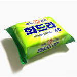 표백 살균 개별포장 빨래비누 400g 세탁 기름때 얼룩제거 : 다인네