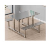 야외 철제 일체형 테이블 편의점 카페 식탁 테라스 : 원스톤마켓