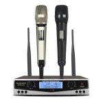 무선 마이크 소형 고감도 SANHEISER 500599MHz UHF SKM9100SKM9000 무대 공연 가정용 KTV 전문 듀얼 다이나믹 소재 금속 : 아비뉴