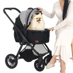 페츠모아 프리미엄 애견유모차 개모차 펫모차 접이식 시트분리형 : 페츠모아