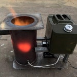 폐유난로 소형 열풍기 보일러 공장 카센터 농장 히터 : commersuj