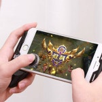 스마트폰 게임그립 모바일게임 조이스틱거치대 핸드폰게임패드 : 이부장네