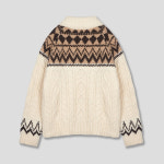 남자 올드머니룩 노르딕 지퍼 가디건 : andand shop