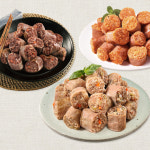 토종순대 + 김치순대 + 야채순대 3종 세트 : 이브로