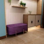 1인 소파 벤치형 소파 화장대 보조의자 스툴 라운지 : 스토리지123