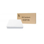 광진산업 국산 유흡착제 KSJ-103 (100매) 기름 오일 흡수 제거 흡착포 주유소 : 호성툴
