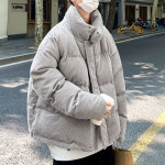 코듀로이패딩 남자 겨울 루즈핏 숏패딩 캐주얼 경량패딩 : 디자인3579