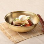 국산 티타늄 냉면기 스텐 비빔밥 냉면그릇 덮밥 갈비탕 칼국수그릇 대형 : 또바기 라라