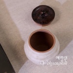 [다도 차보관통] 예향원 핸드메이드 레트로 스톤웨어 도자기 차통 차호 E-9870 : 예향원