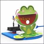 코딩자람 LED눈 깜빡이는 개구리 풀세트형 : 아트과학