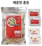 정의 손만두 중국물만두 매운맛 훈둔 10개 : 정의식품