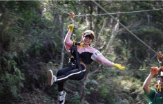 일본 오키나와｜정글 짚라인(북동쪽 마을터) : 뜨거운청춘