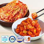 안동학가산 배추 포기 깍두기 석박지 백김치 맛김치 국내산재료 아이스박스포장 : 후레쉬앤푸드