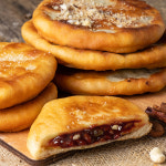 철판에 구워낸 전통방식의 옛날 씨앗 호떡 꿀호떡 : 마녀바스켓