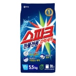 애경 스파크 5.5kg 85회분 세탁 세제 일반 세탁기용 찬물전용 강력 세척 : 명일샵