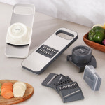 무디타 마그넷 스테인리스 다용도 만능 멀티 채칼 슬라이서 세트+올스텐 필러 : 리본제이