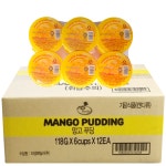 미성패밀리 코쿤 망고 푸딩, 708g, 12개 : 주식회사 씨엠몰