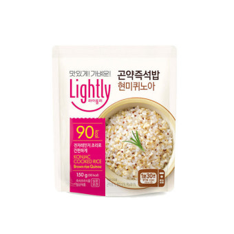 라이틀리 곤약즉석밥 현미퀴노아 150g 6개 : 신속몰