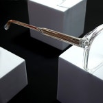 얼굴큰사람안경 대두안경 투명뿔테안경 : 식스볼