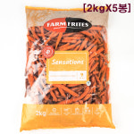 1박스 [2kgX5봉] 팜프리츠 스위트포테이토 프라이 고구마튀김 : 파파스푸드스토어