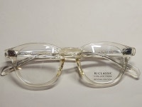 BJ 비제이 클래식 재즈 JAZZ 48 사이즈 C 79 클리어 아넬형 일본 수제 명품 안경 : Lunette 아울렛