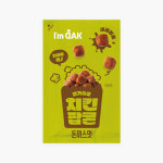 아임닭 닭가슴살 치킨팝콘 돈까스맛 100g : 아임닭