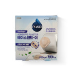 에이스밴드-이 원형 주사 밴드 밴드랩 반창고 22mm 100매 : 메디트리